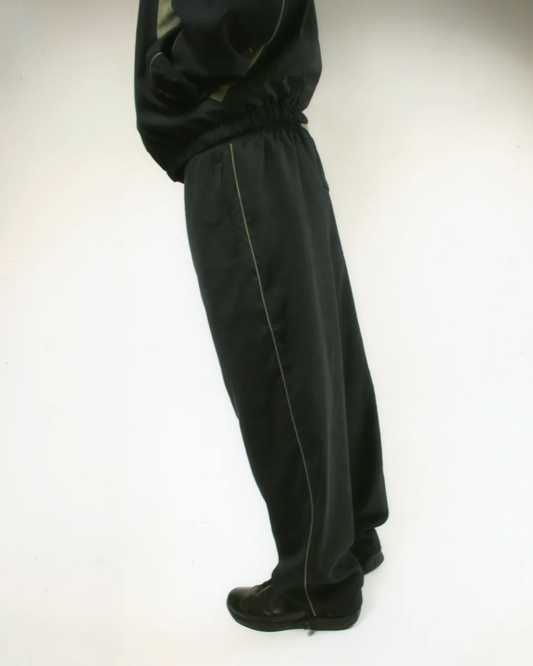 Luna Shell Track Bottoms (Black) - Image 9