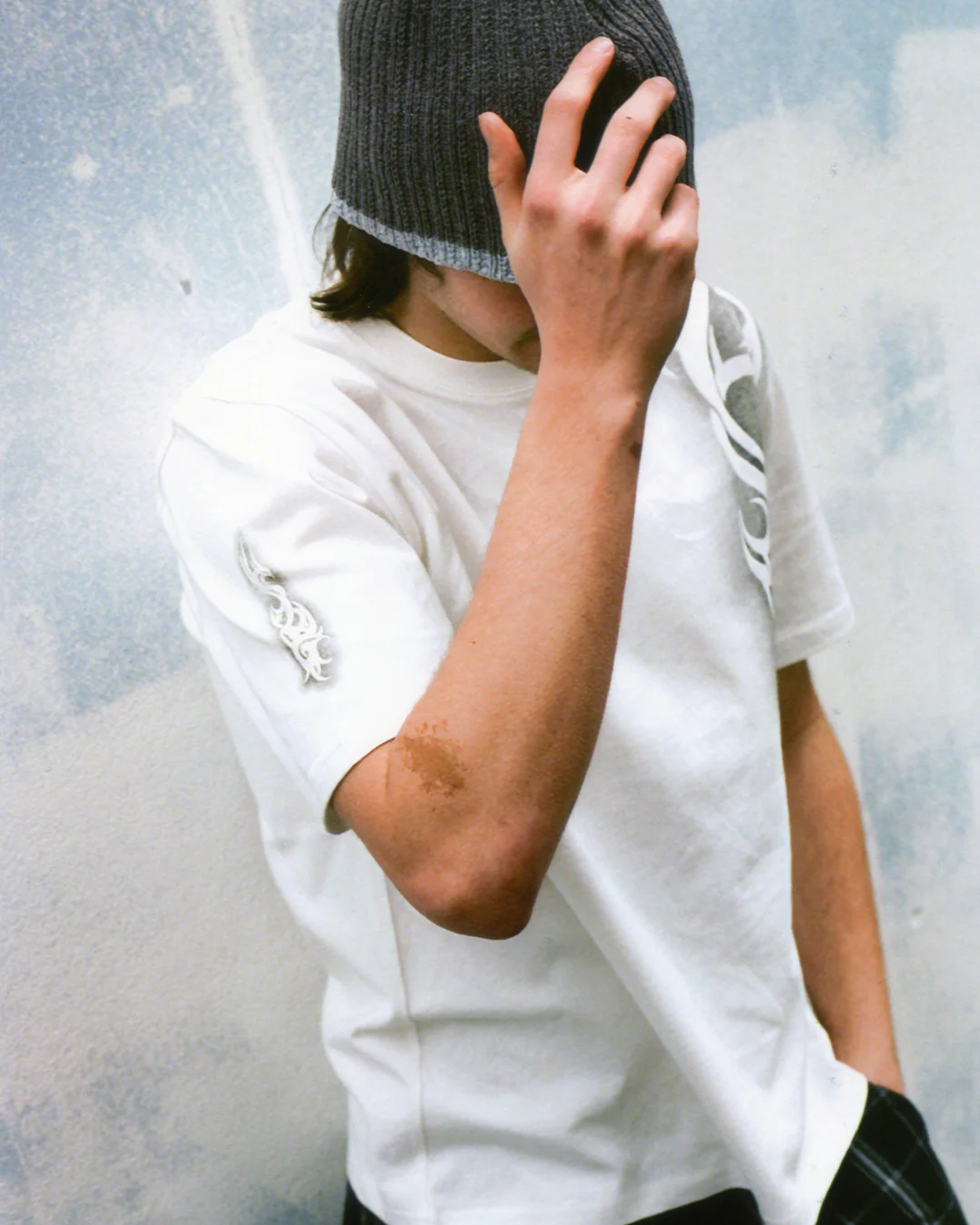 Tribal Fade T-Shirt (White) - Image 4